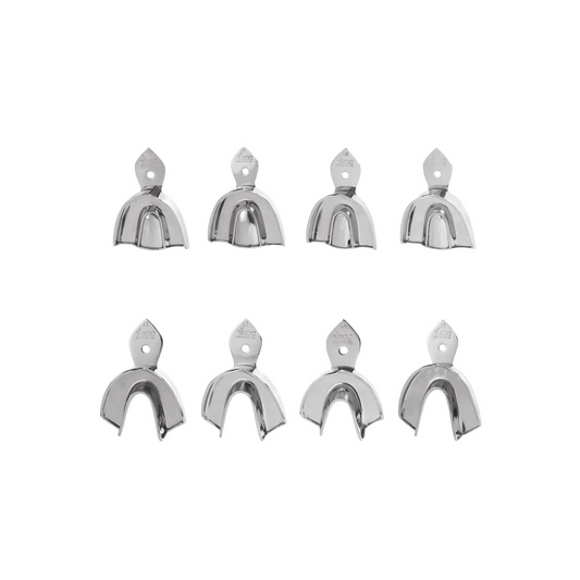 GDC Impression Trays Dentulous Non-Perforated S/8 Instruments Kit (ITRLDNPP8)