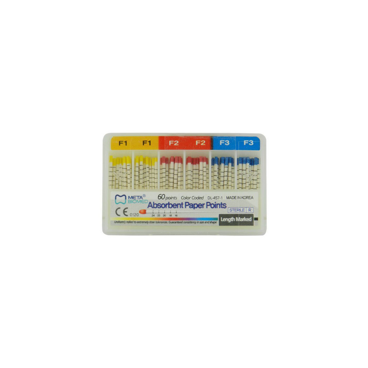 Meta Protaper Paper Points Length Marked