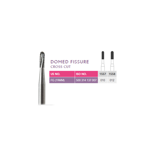 Prima Dental Domed Fissure Bur (Cross Cut)