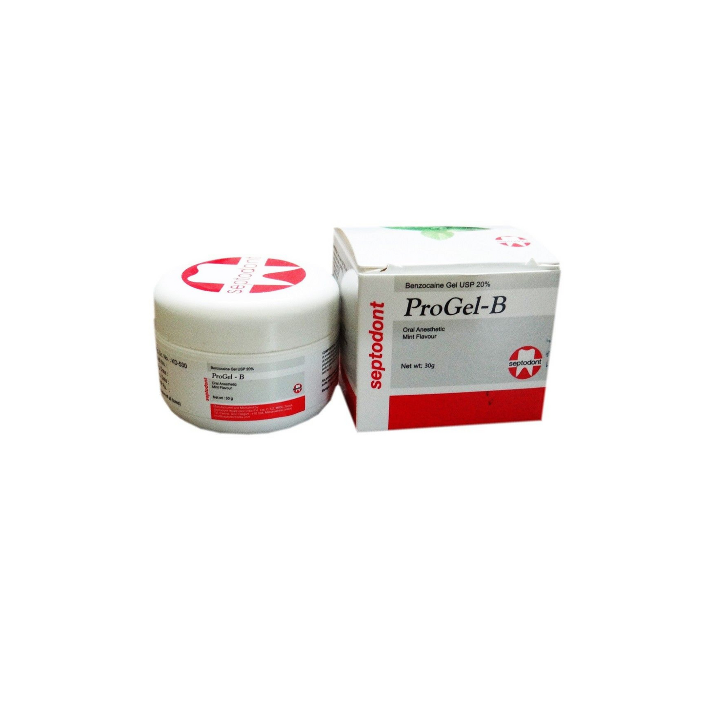 Septodont Progel-B Anaesthetic Gel (Jar of 30g)