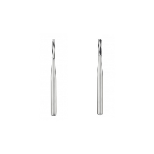 Ss White Carbide Bur Straight/Flat End Plain Fissure FG (Pack Of 5)