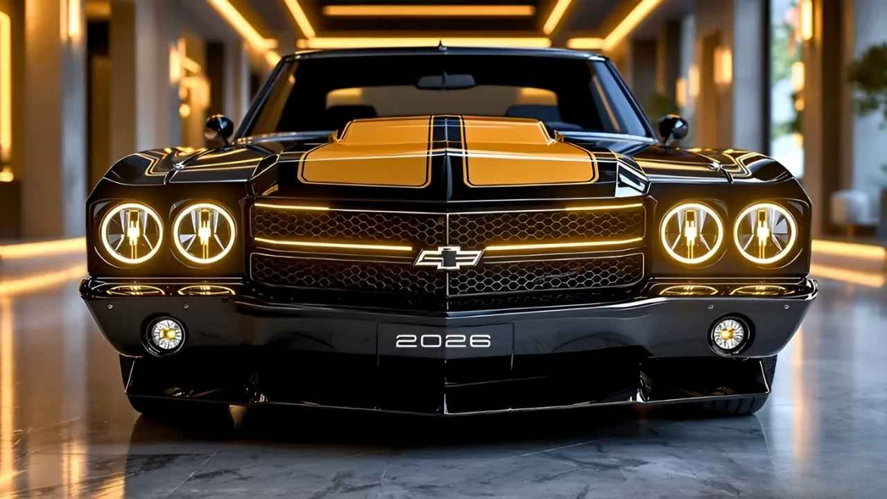 Chevrolet Chevelle SS 2026: potencia clásica con tecnología moderna