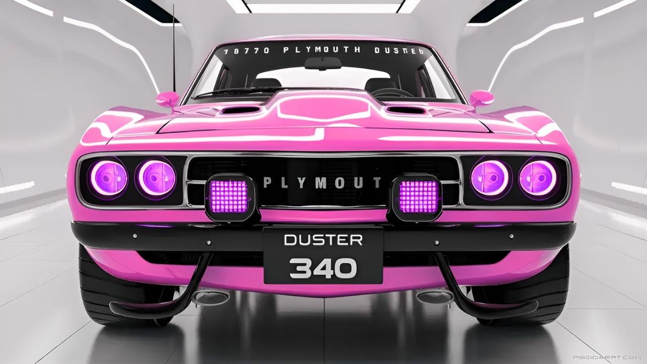 Regresa el Plymouth Duster 2026: Diseño Retro Muscle, Tecnología Inteligente, Potente Motor V8 y Detalles de Precio